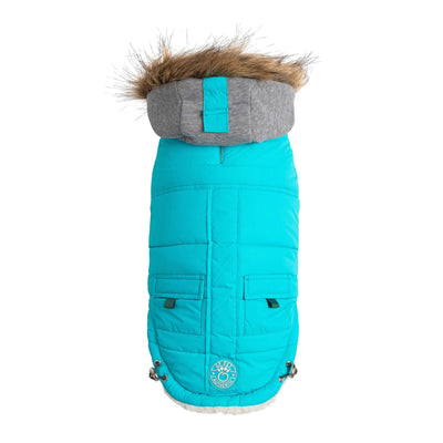 Dog Winter Sailor Parka - Aqua